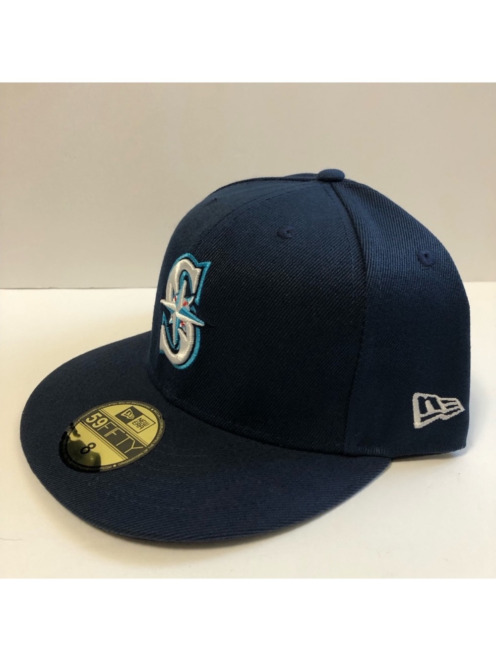 New Era Seattle Mariners Navy 59FIFTY Fitted Cap Lot of 2 7 1/4